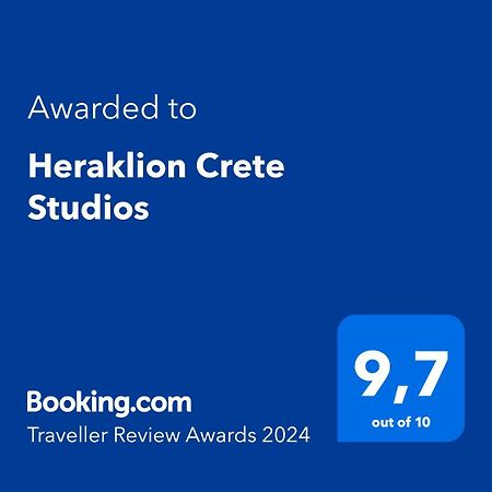 Heraklion Crete Studios Exteriör bild